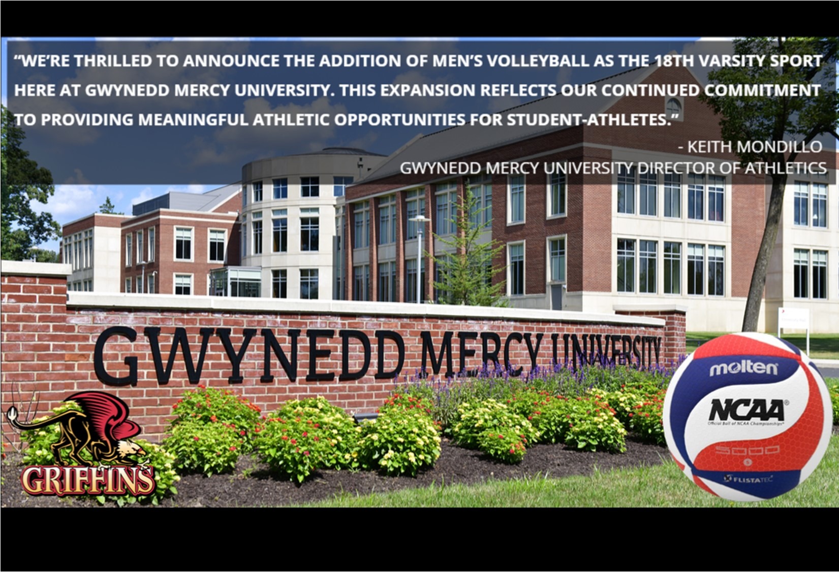 Gwynedd Mercy University Athletics Adds Men's Volleyball 05082025