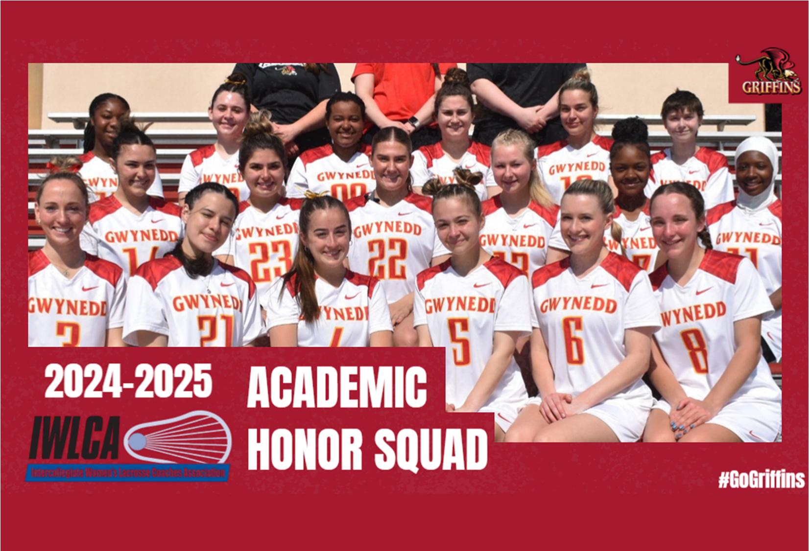 2024-2025 IWLCA Academic Honor Squad