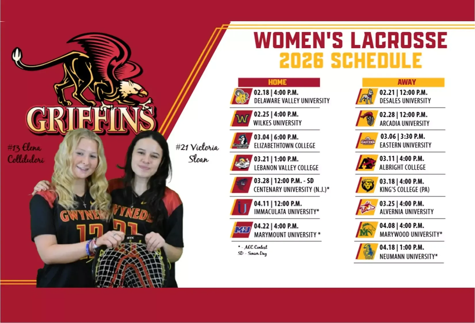 2026 Gwynedd Mercy University Women's Lacrosse Schedule Preview