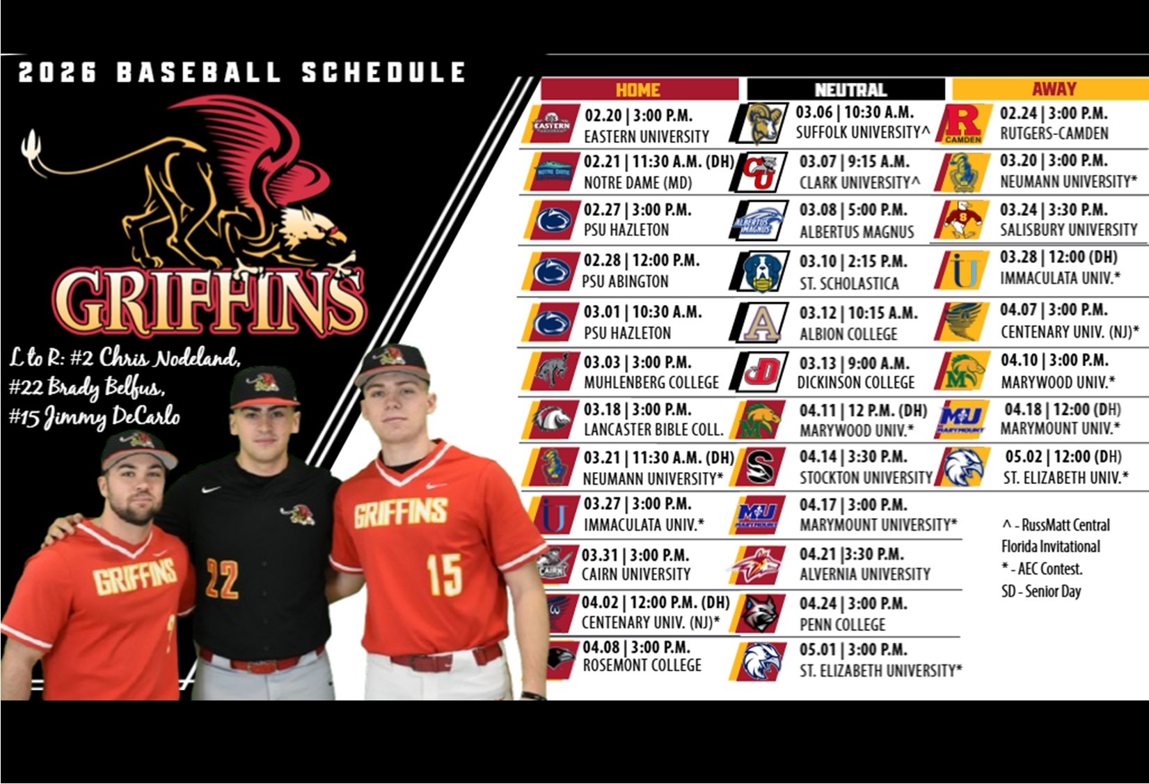 2026 Baseball Schedule Preview
