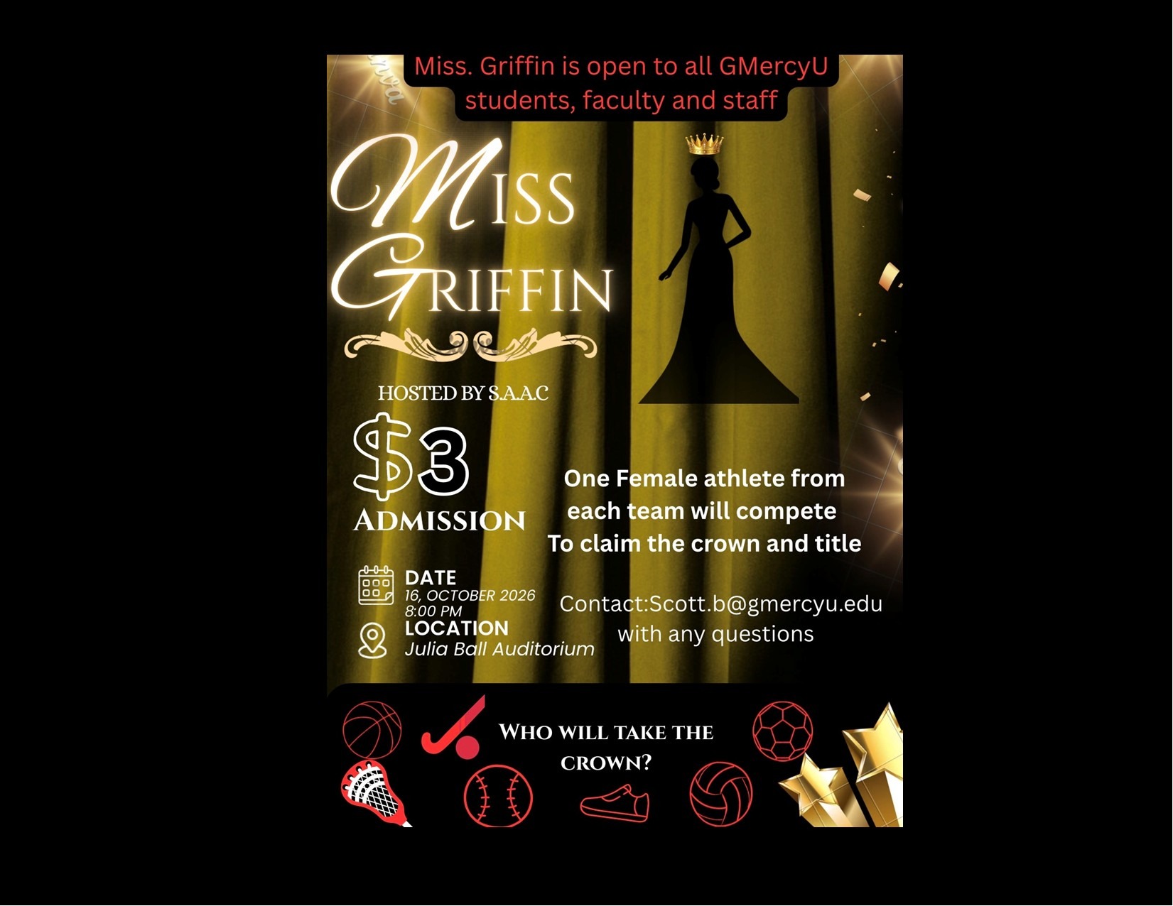 2026 Miss Griffin Contest 10162026