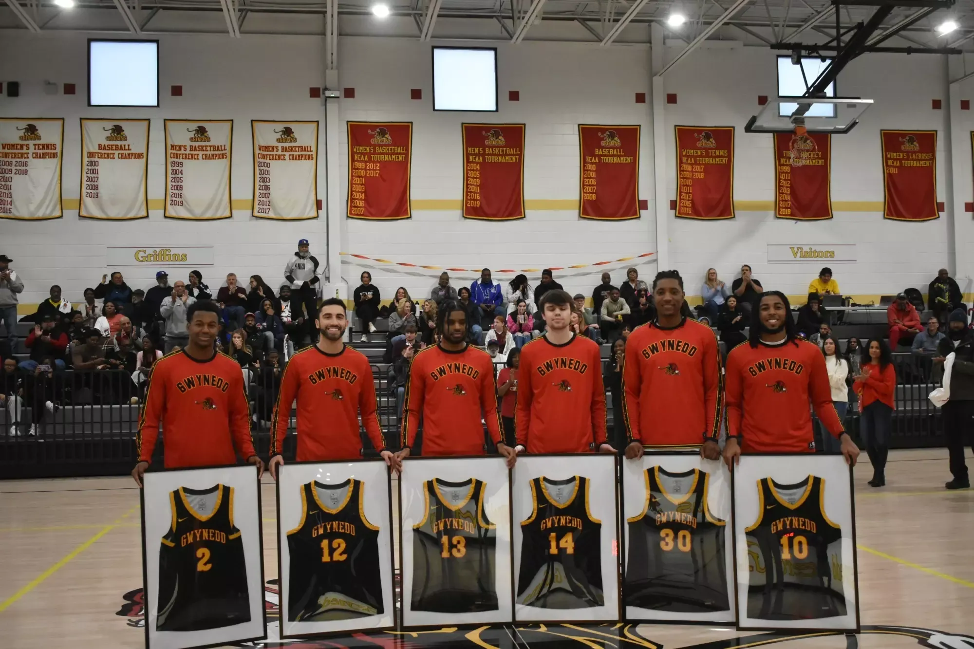 2025-2026 Gwynedd Mercy University Men's Basketball Senior Day