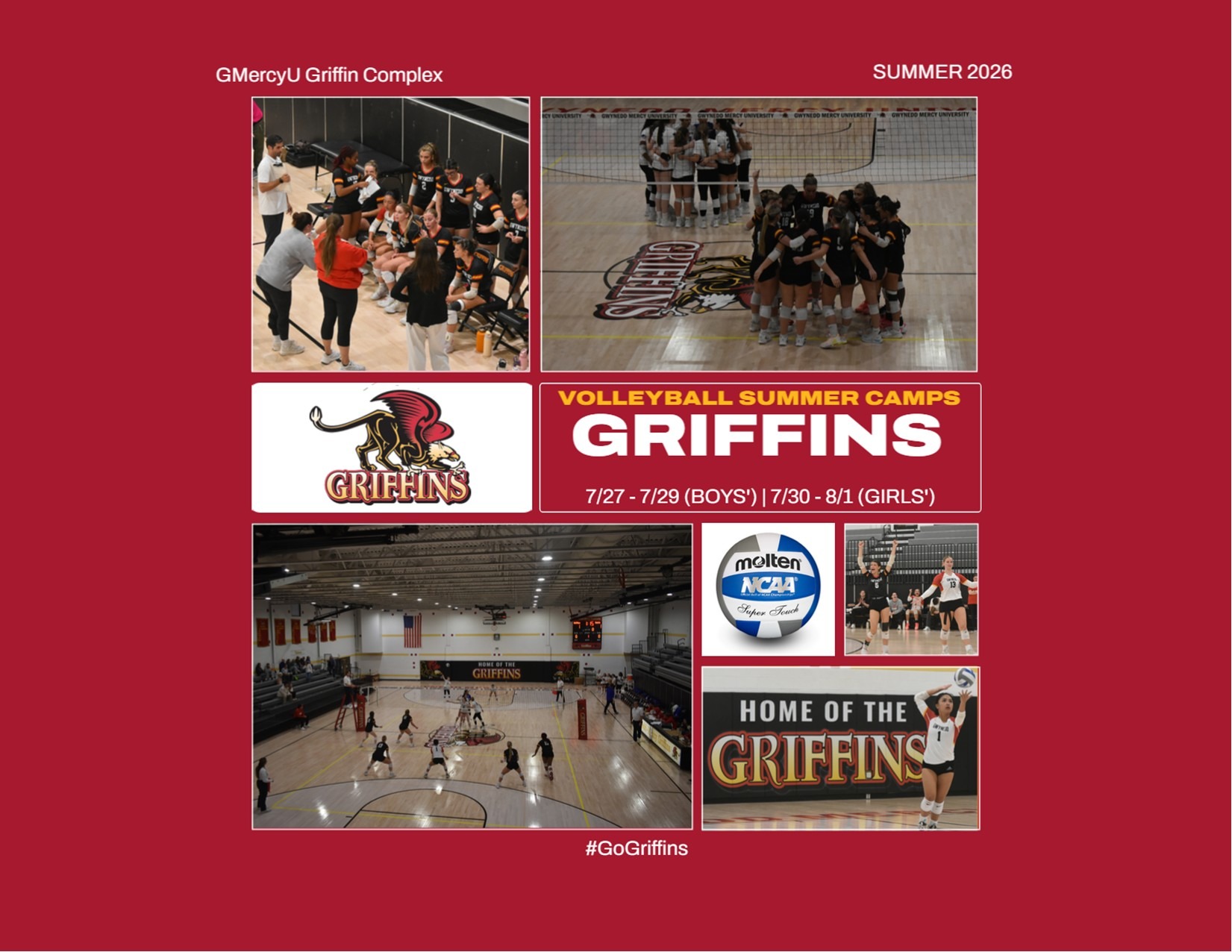 Gwynedd Mercy University Volleyball Summer Camps 2026