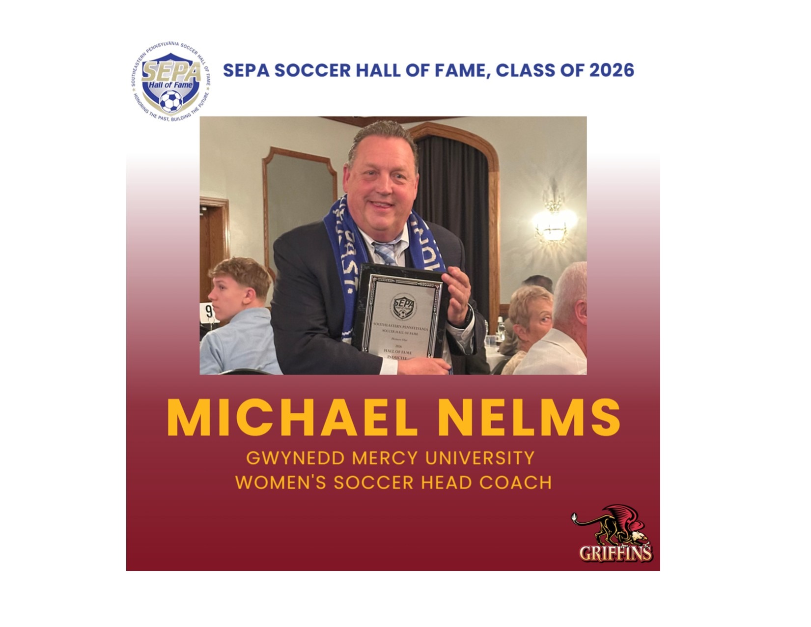 Southeastern Pennsylvania Association (SEPA) Soccer Hall of Fame, Class of 2026: Michael Nelms
