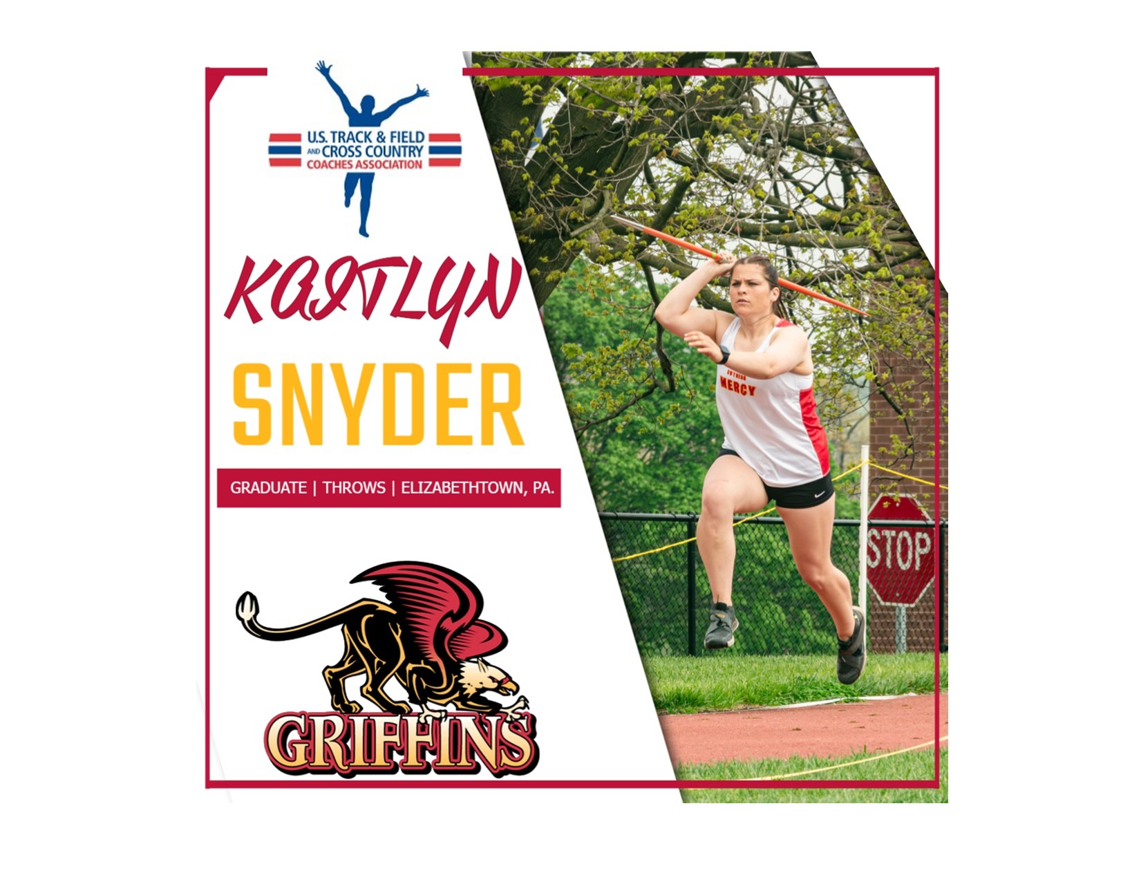 2026 USTFCCCA NCAA DIII All-Metro Region: Kaitlyn Snyder (Javelin)