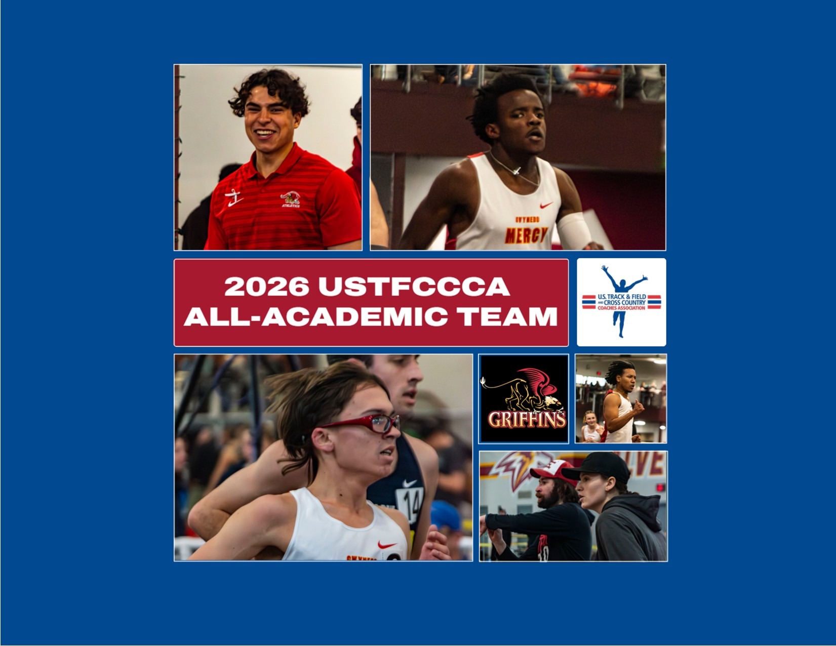 2026 United States Track & Field and Cross Country Coaches Association (USTFCCCA) Men’s Track & Field All-Academic Team