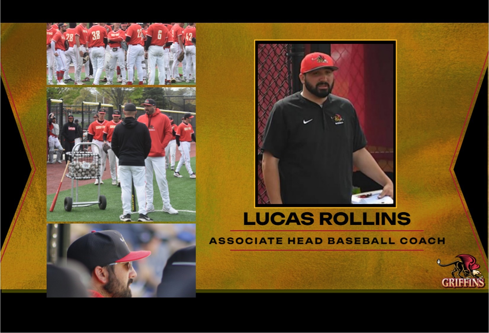 Gwynedd Mercy University Associate Head Baseball Coach Lucas Rollins