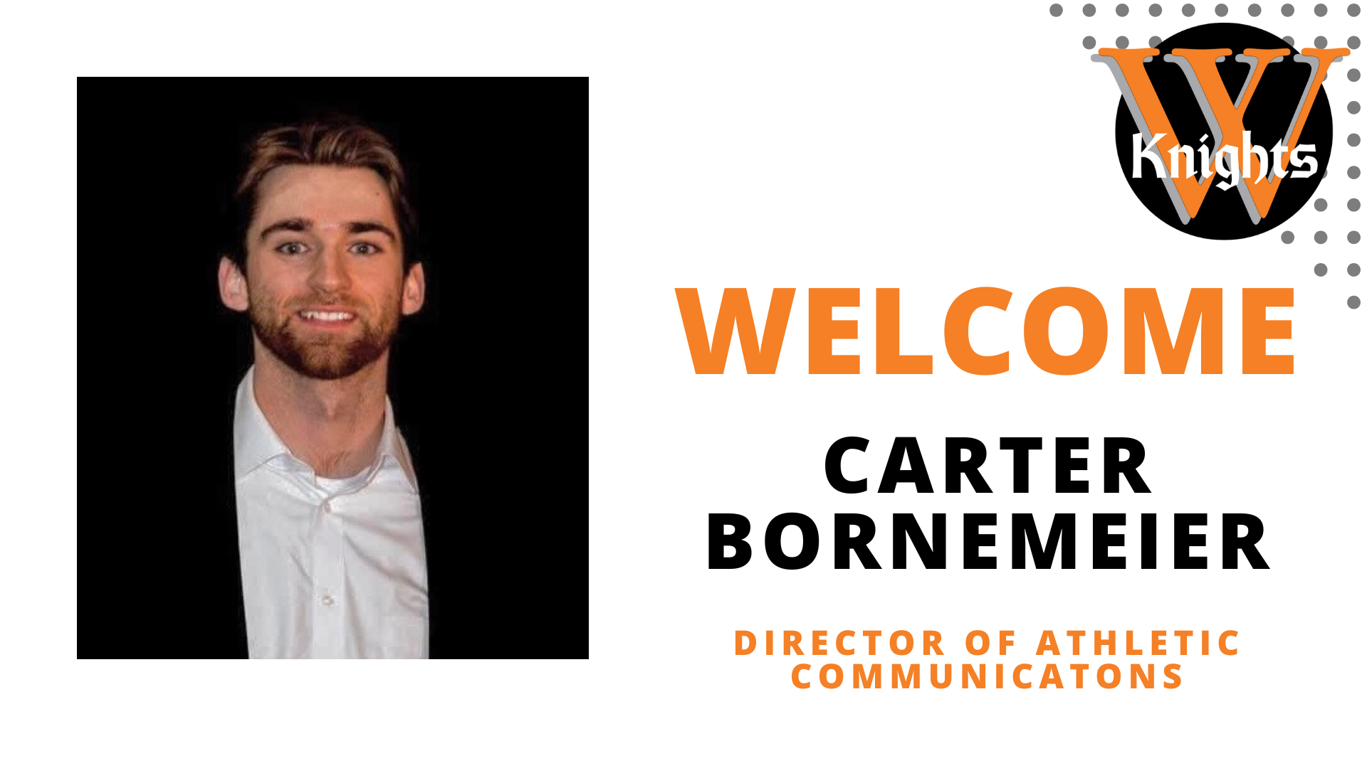 Welcome Carter Bornemeier