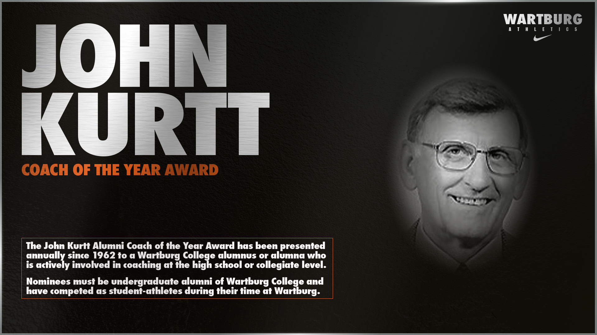 John Kurtt Alumni COTY Awards