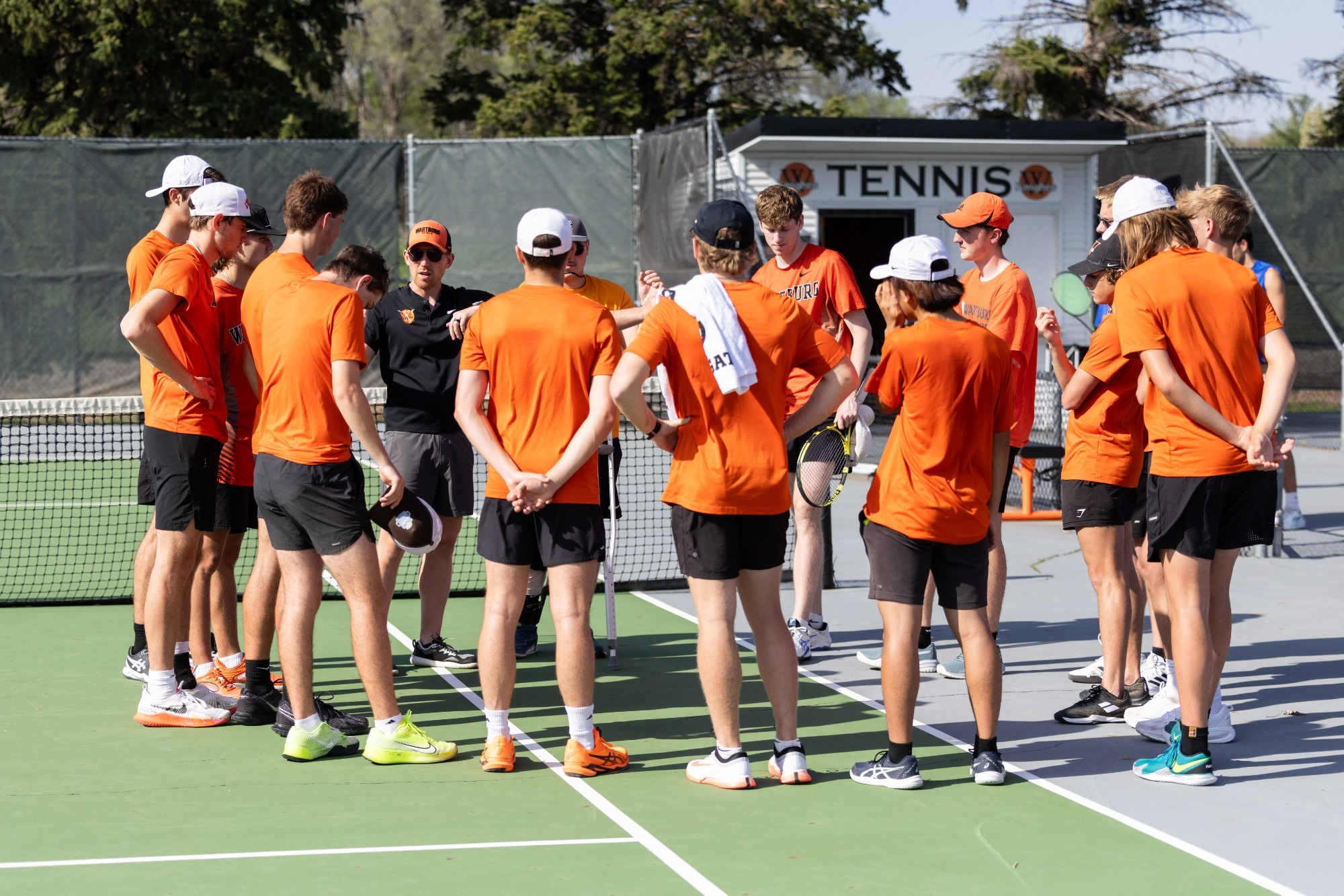 Mens Tennis vs Luther 25-26