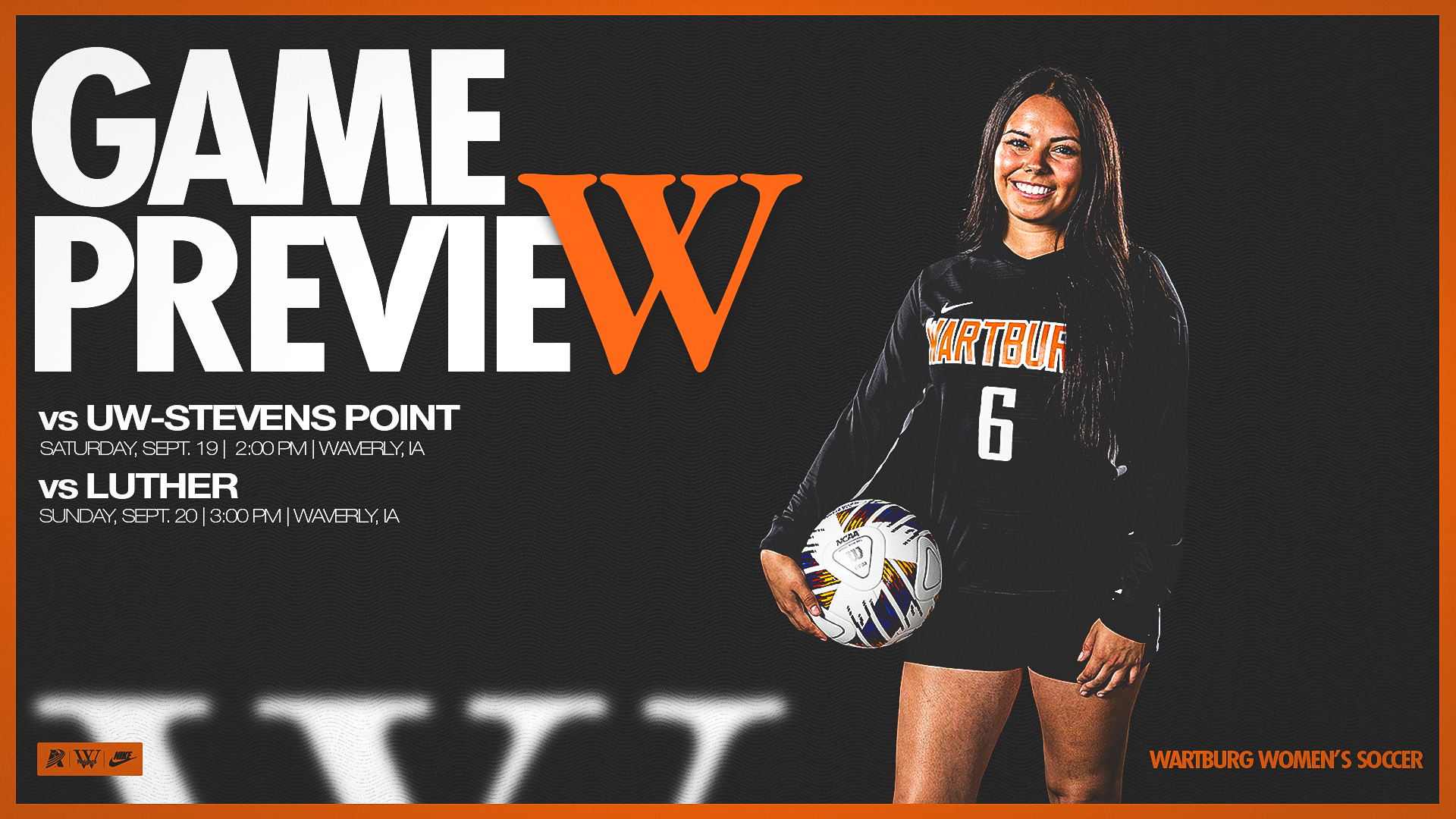 WSOC PRE - VS UWSP/LUTHER 9/16