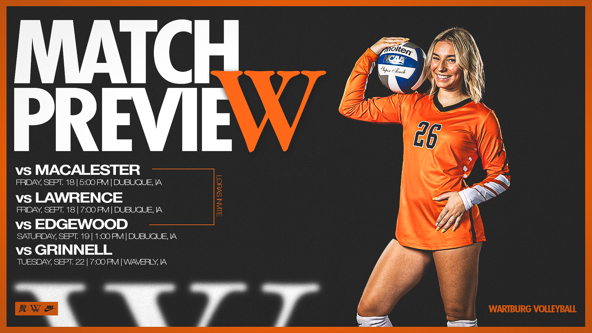 VB PRE - VS LORAS INVITE 9/16