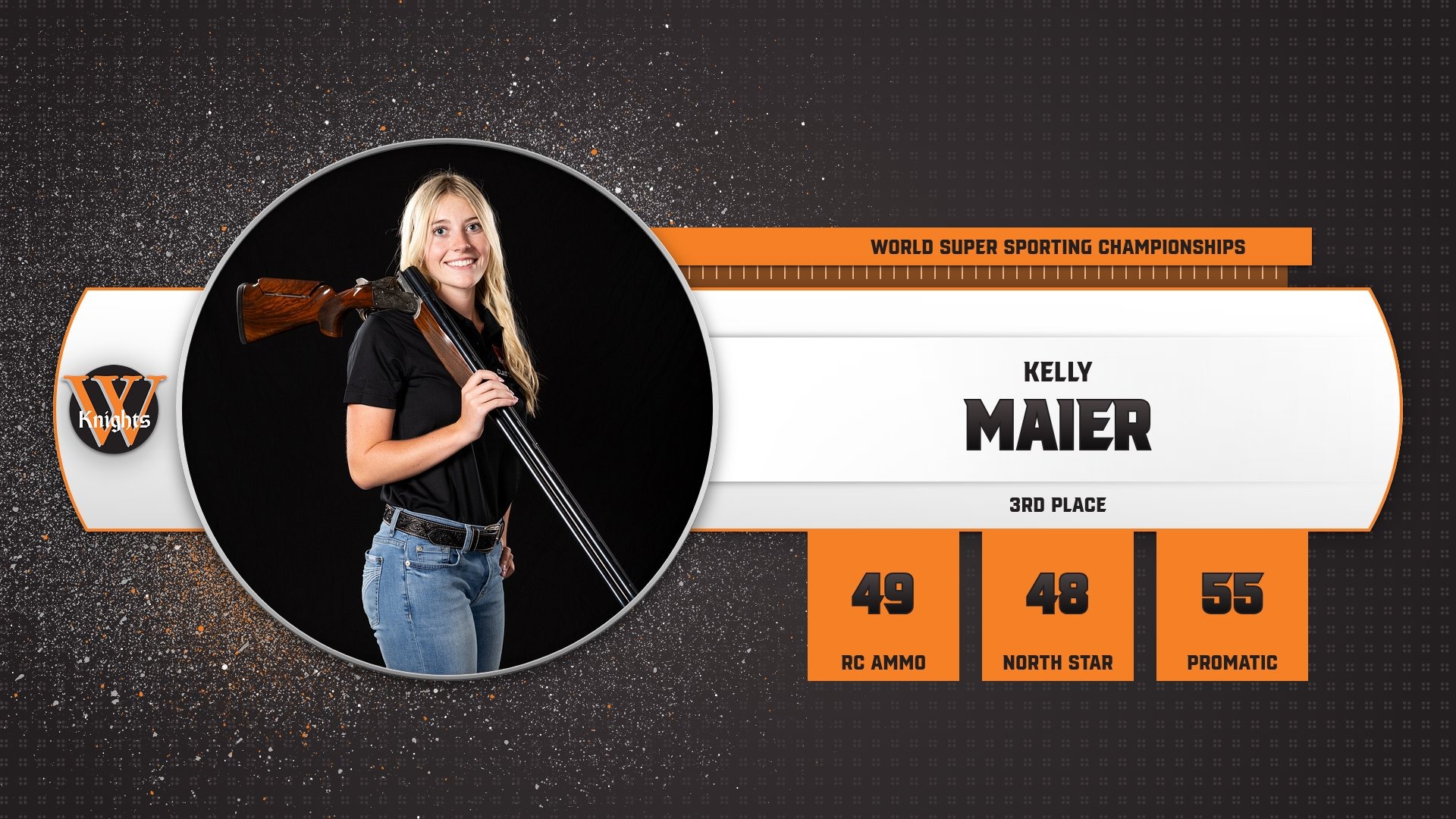 KELLY MAIER - 3RD AT WSSC