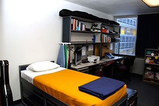United States Air Force Academy Cadet Dorm Room