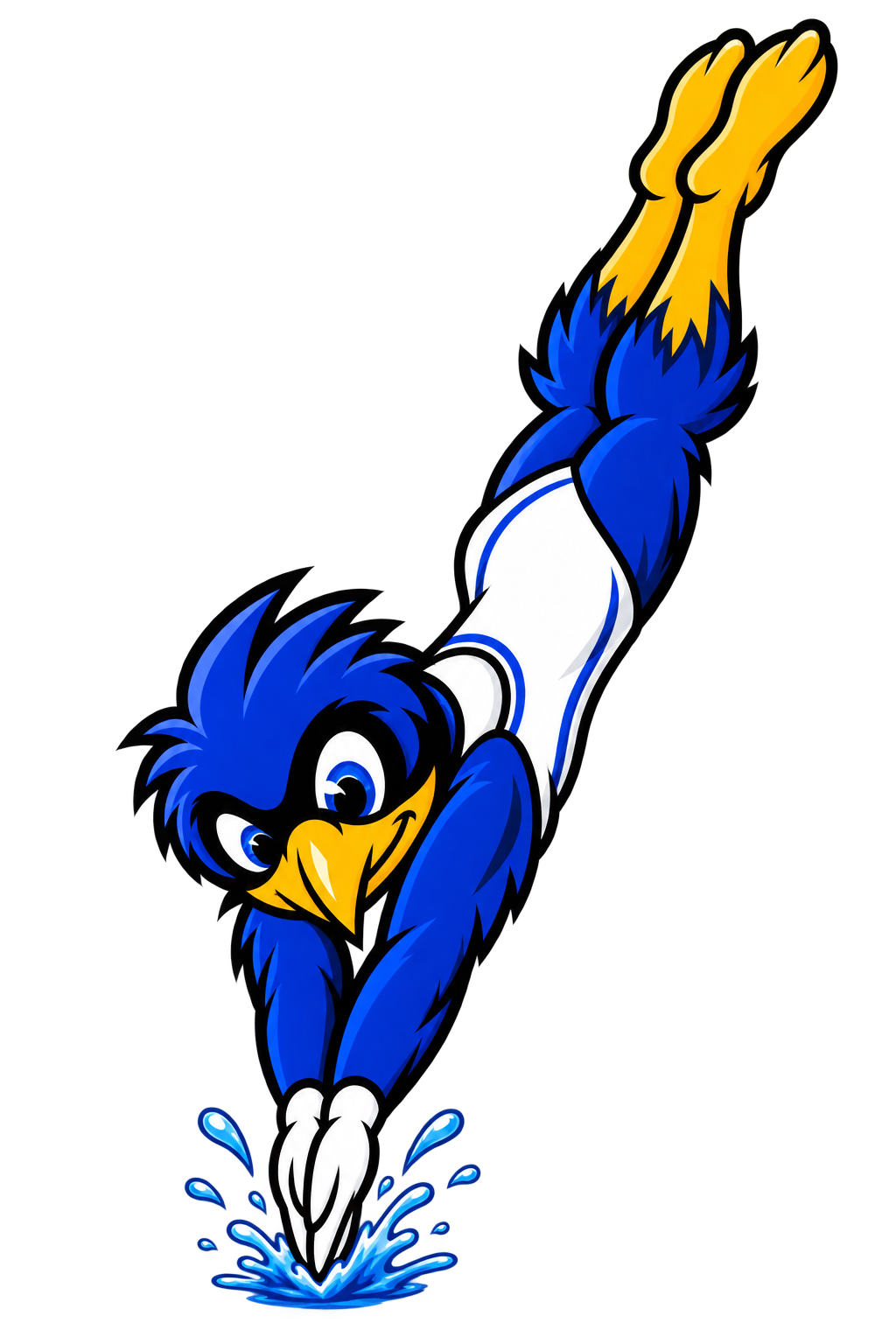 Air Force Diving Bird