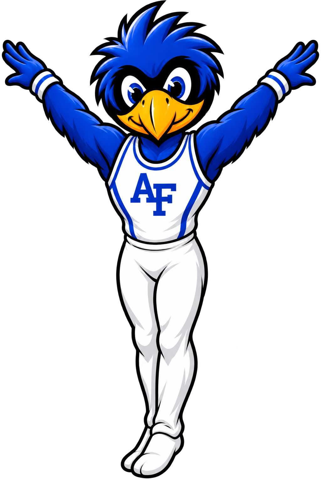 Air Force Girls Gymnastics Bird