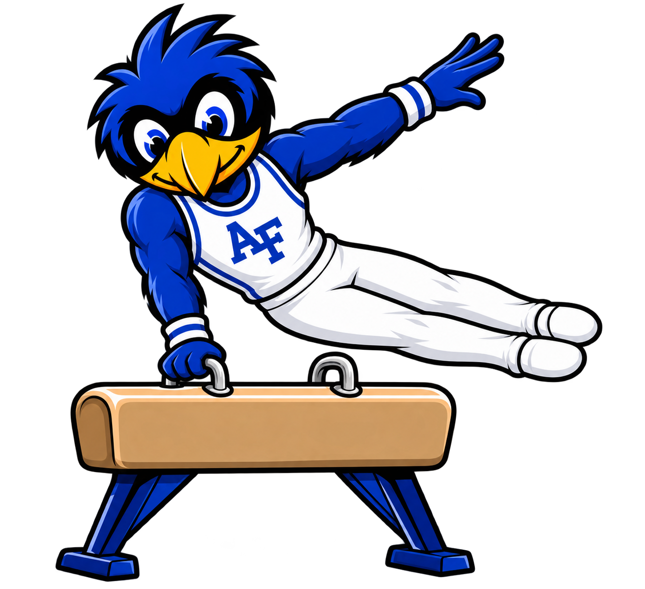 Air Force Boys Gymnastics Bird