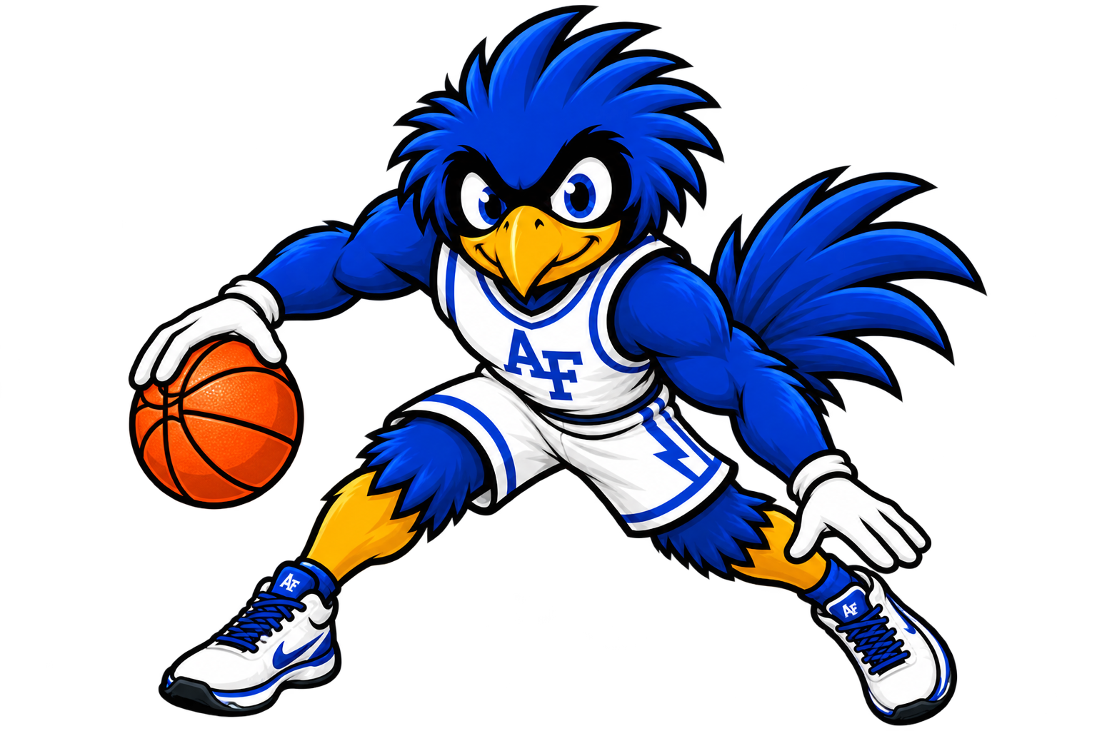 Air Force Girls Elite Basketball Falcon