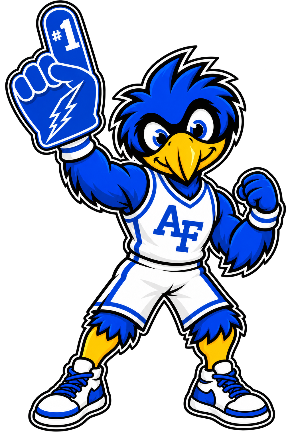 Air Force Falcon mascot
