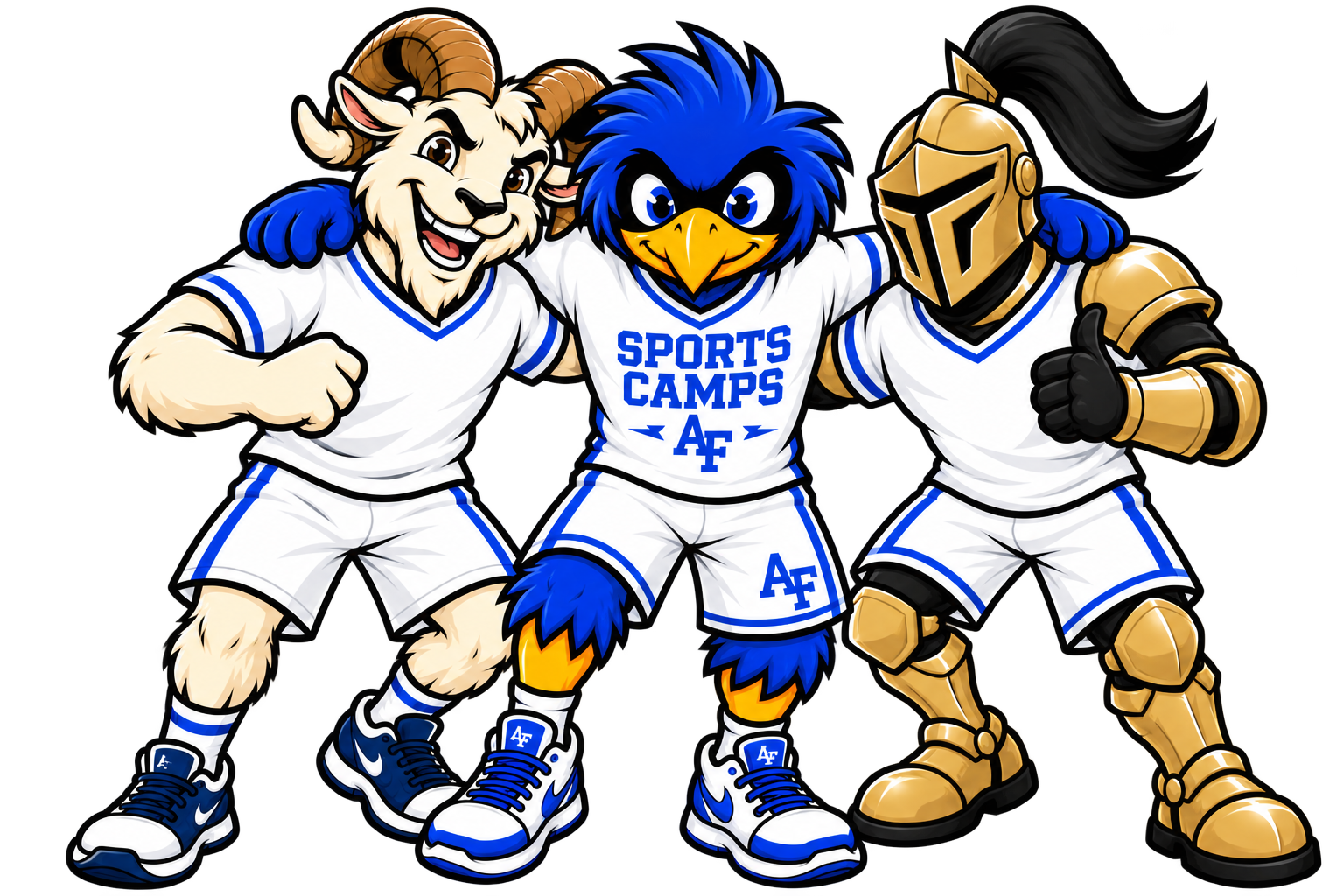 Air Force Sports Camps Bird and Friends