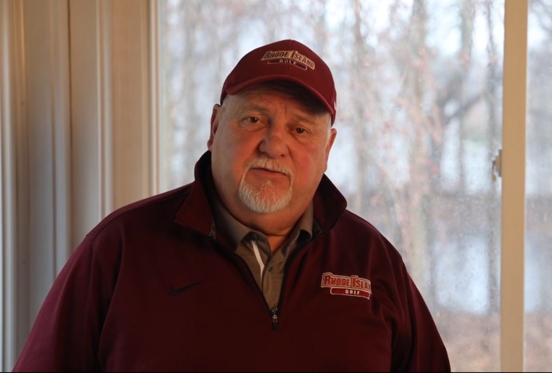 Head Men's Golf Coach Gene St. Pierre Checks in From Home Rhode