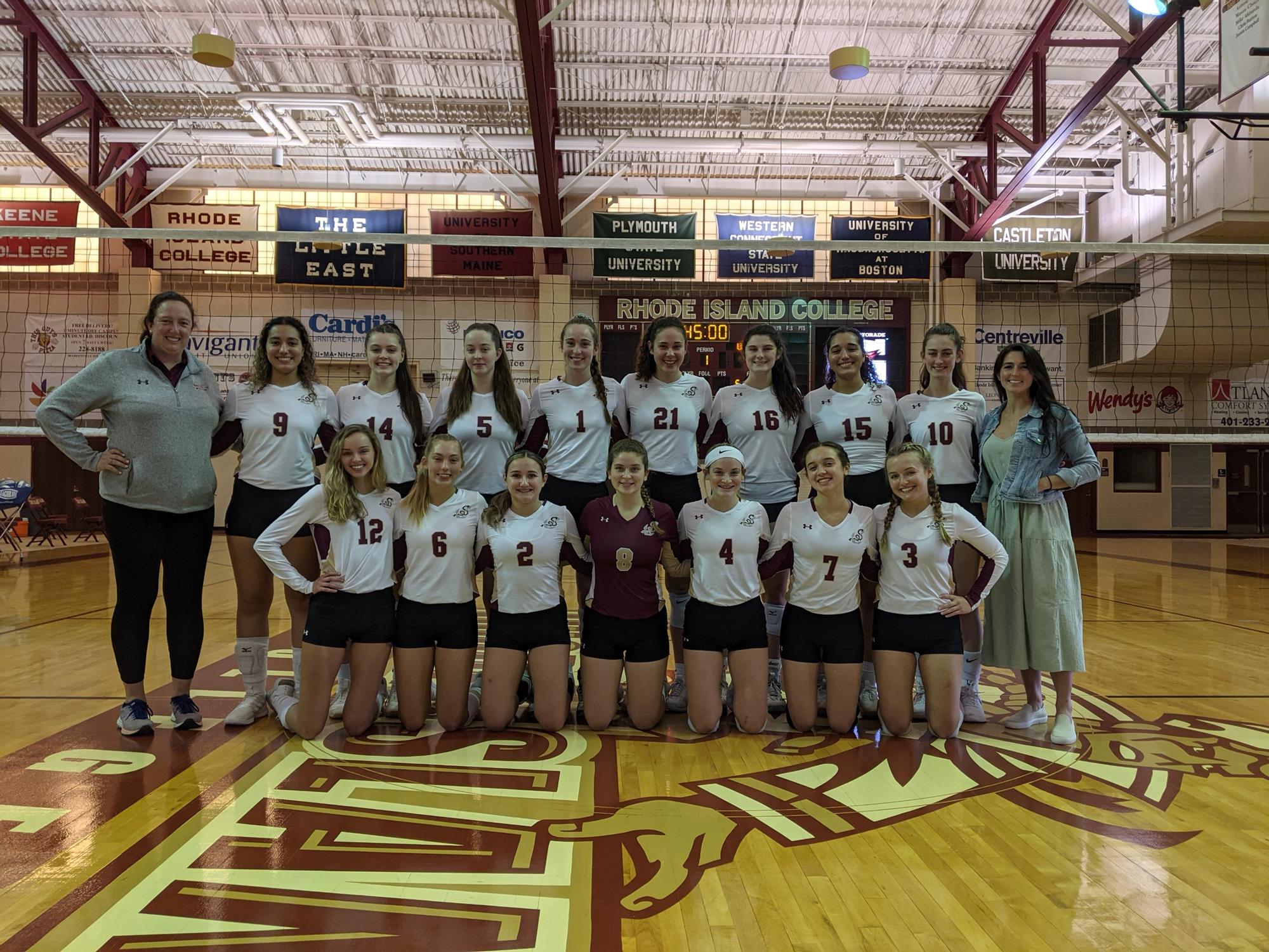 2021 Rhode Island College Women's Volleyball Season Summary Rhode Island College