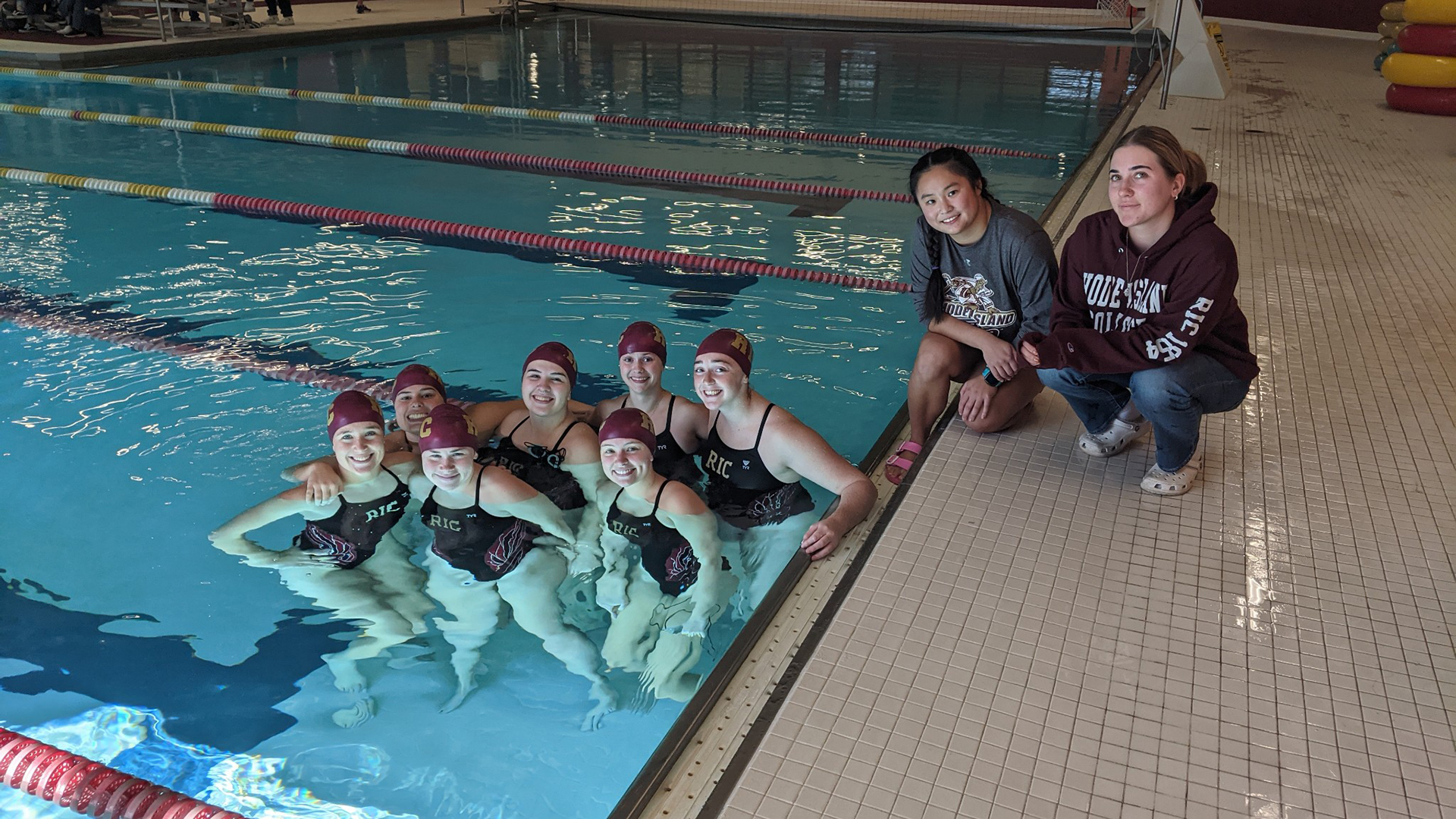 Anna Vygoder Wins Two Events as Women's Swimming Opens 202223 vs. Westfield State Rhode