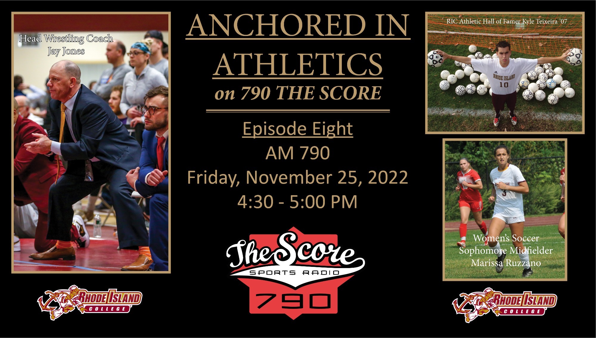 Anchored in Athletics Episode Eight Set to Air on 790 The Score on Nov ...