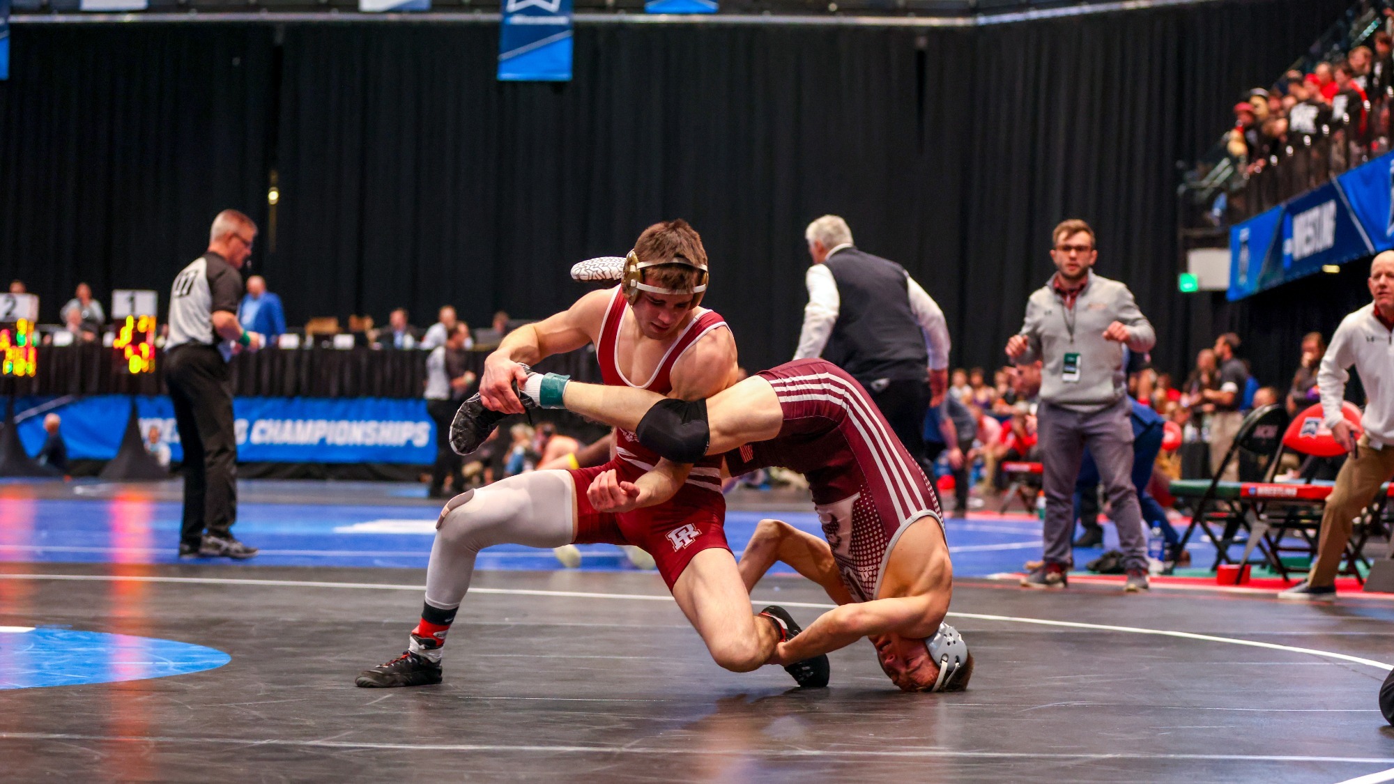 Nathan Lackman Named NEWA Wrestler of the Week Rhode Island College