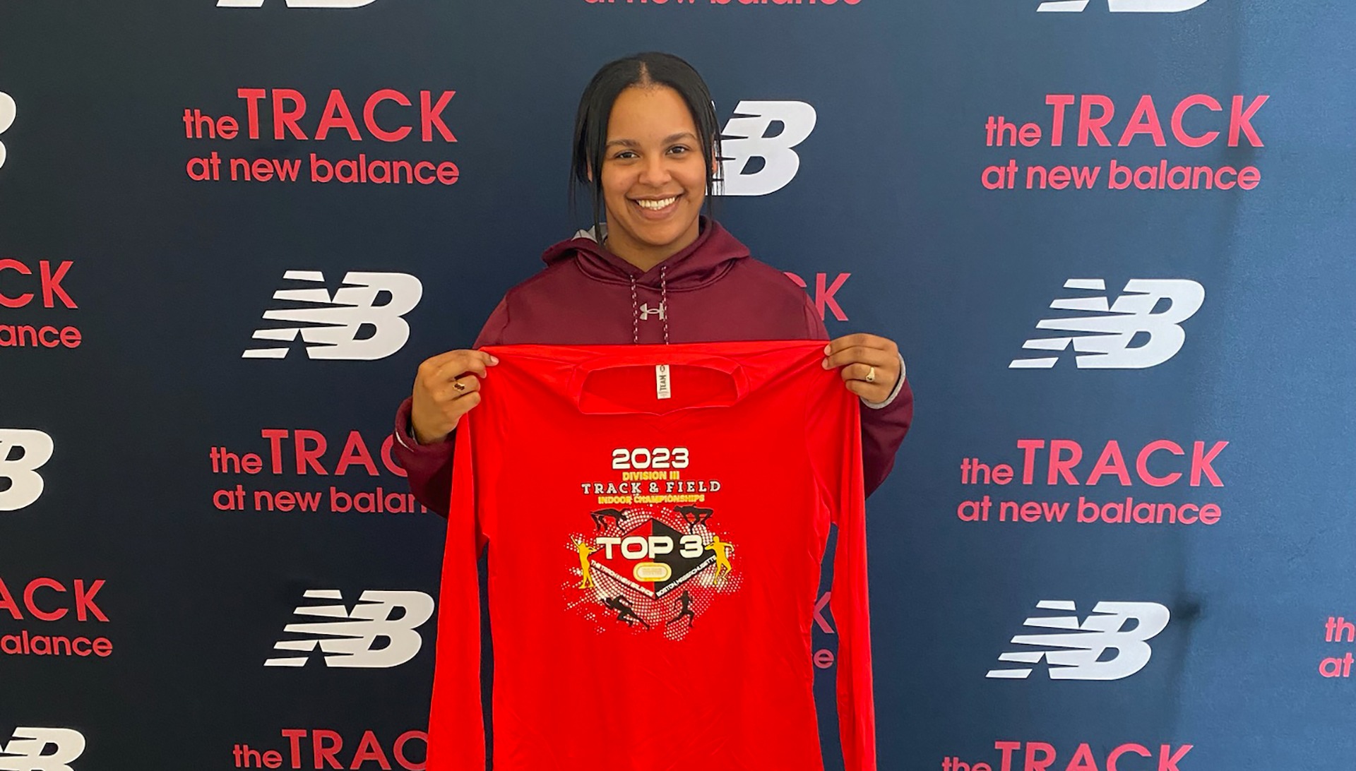 Mejia and Sainristil Earn AllNew England Honors in the Weight Throw