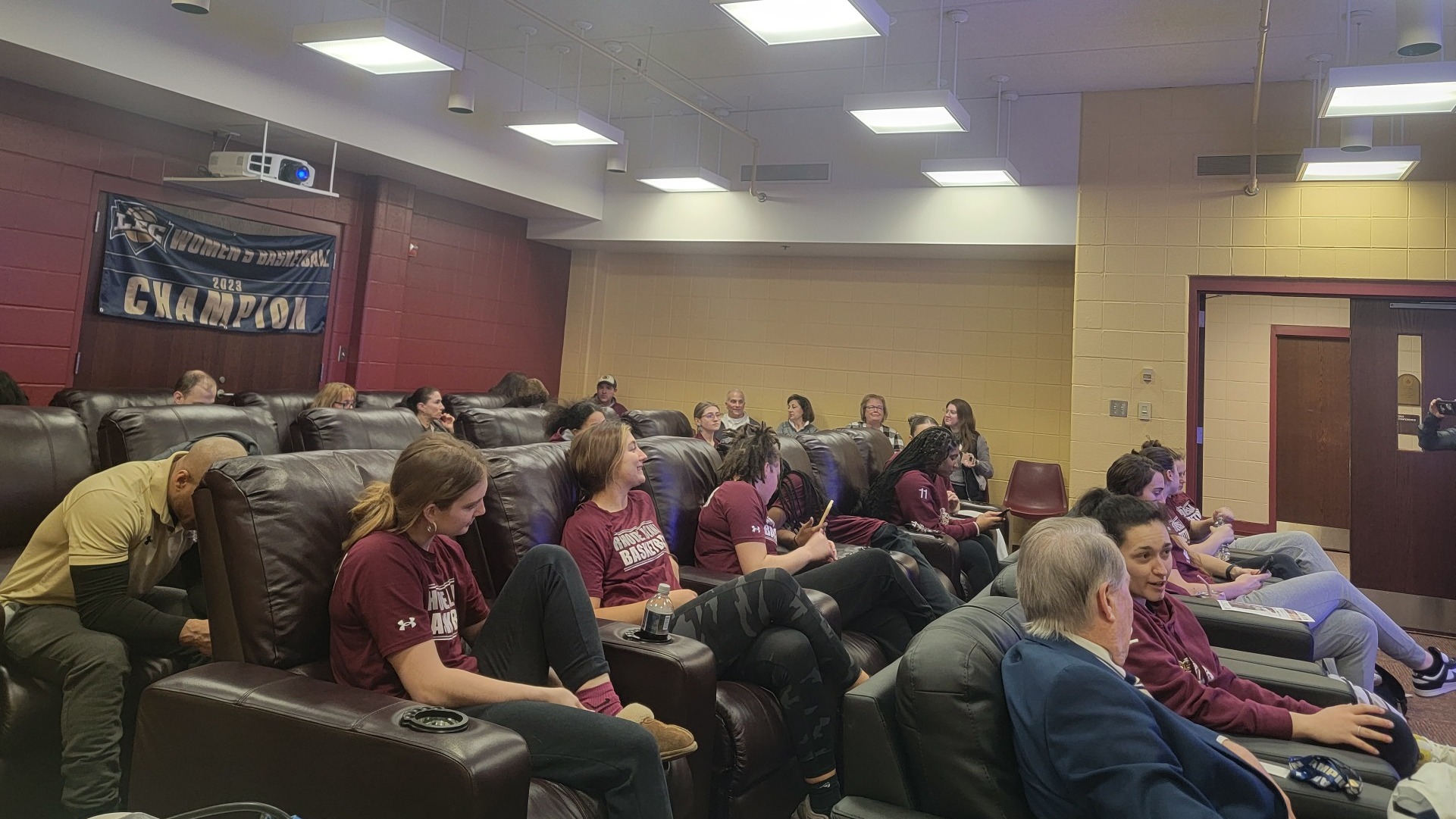 Watch RIC Women's Basketball View the NCAA Div. III Championship