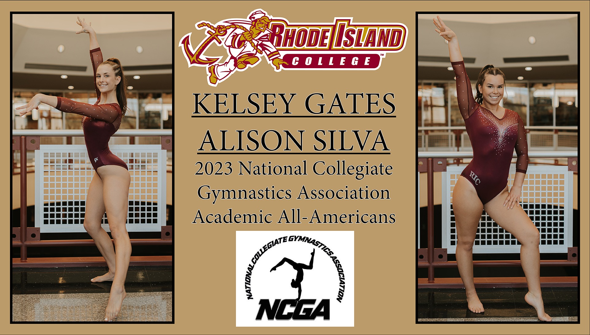 Gates and Silva Named NCGA Academic All-Americans - Rhode Island College