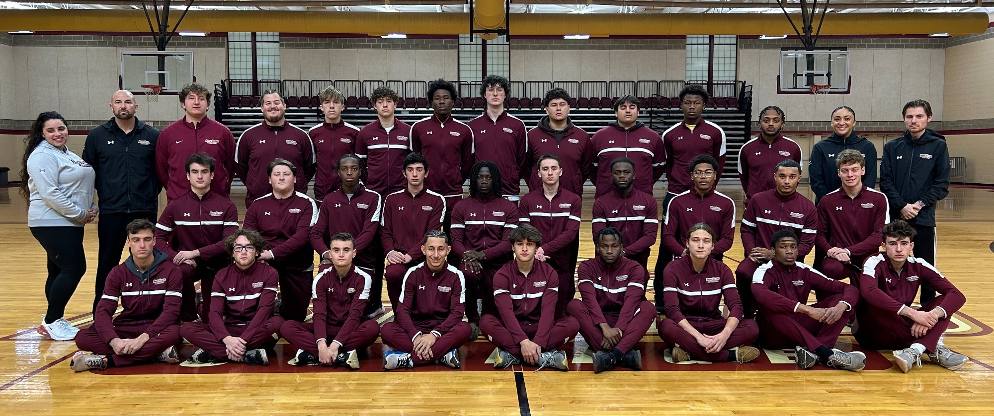 2024-25 Rhode Island College Men's Track and Field Team Photo