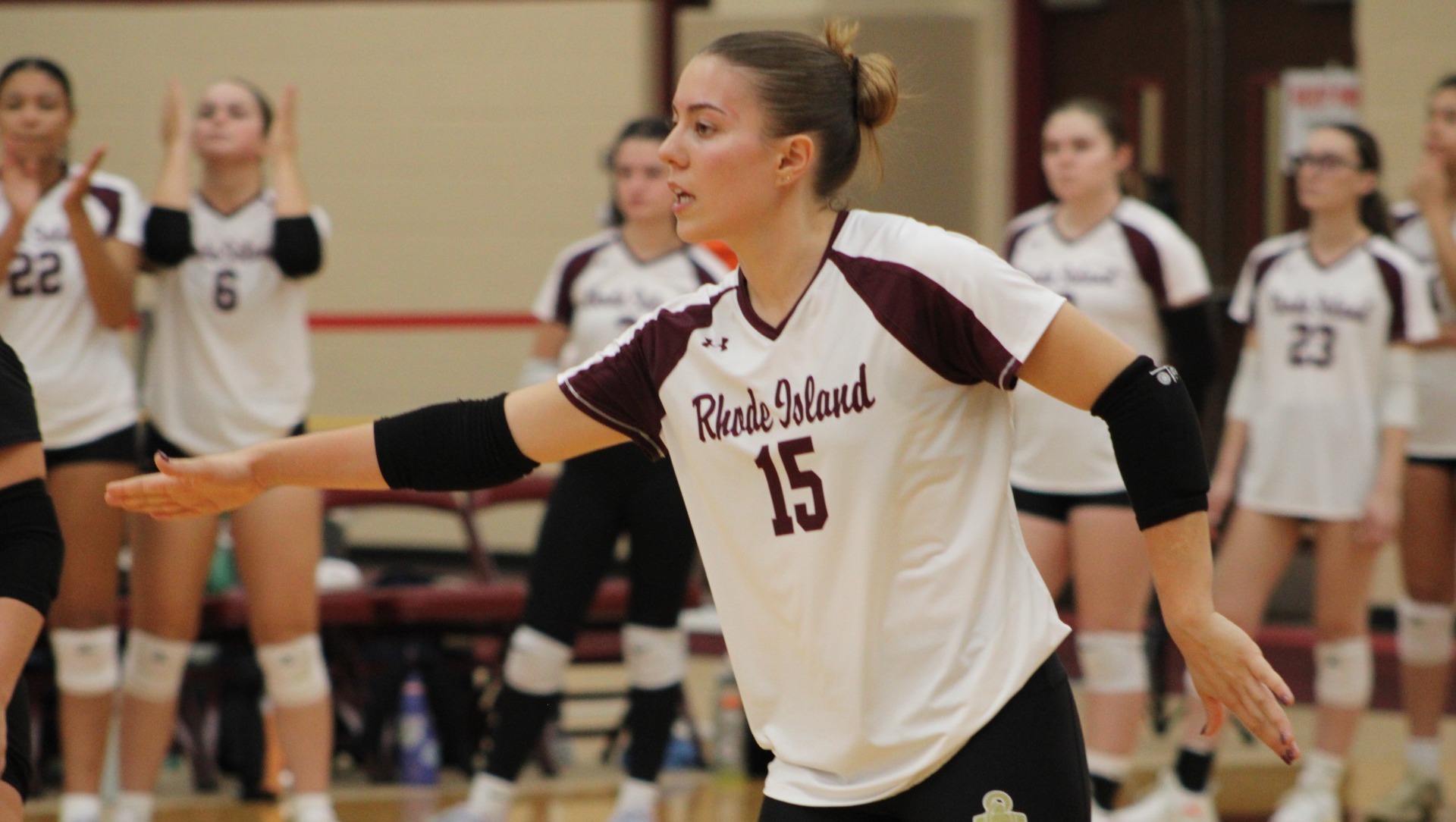 Marina Colonis in action during the 2025 season