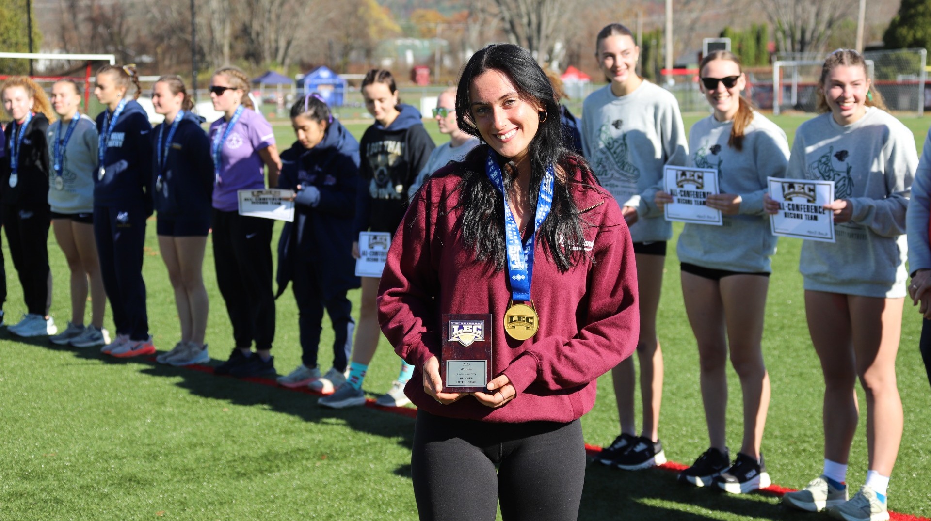 Haley Oliver 2025 Little East Runner of the Year