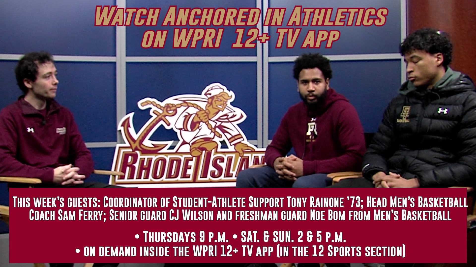 Anchored in Atletics S4E14 Promo Graphic