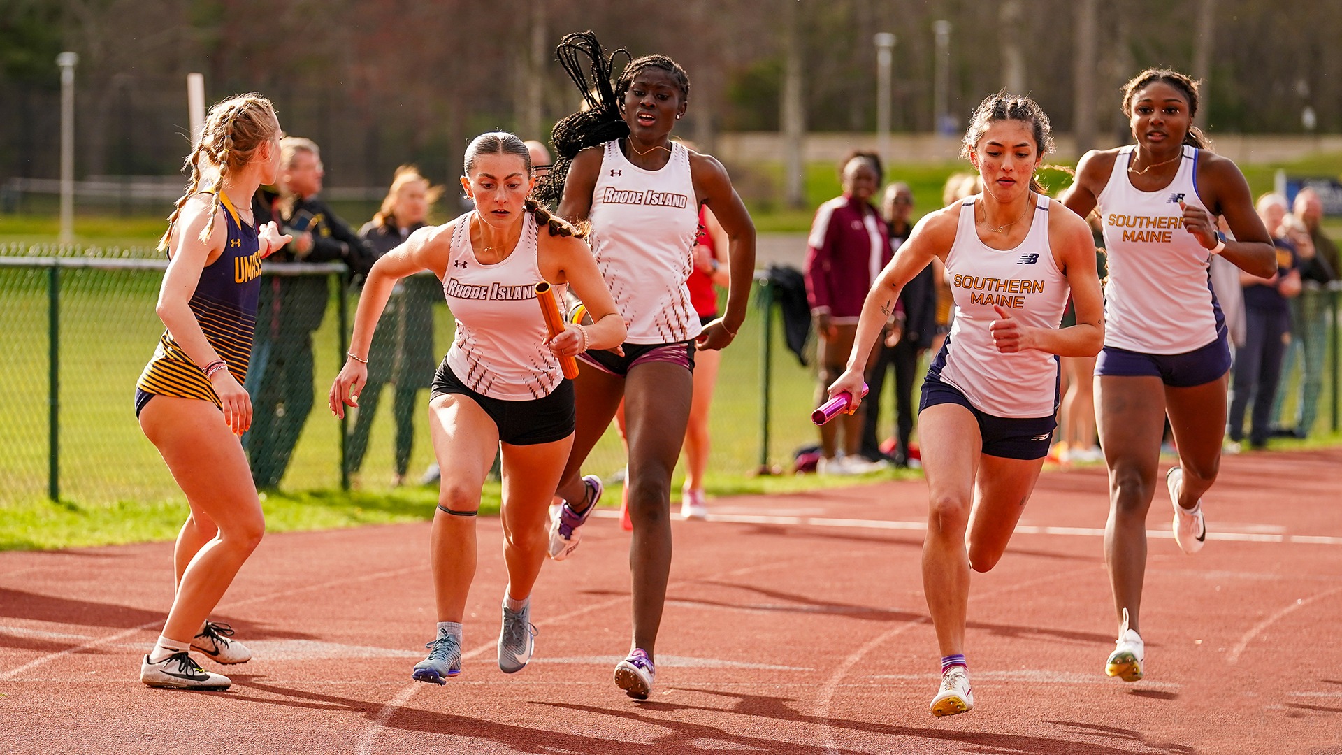 Lexie Zakrzewski in action during the 2025 Little East Championship