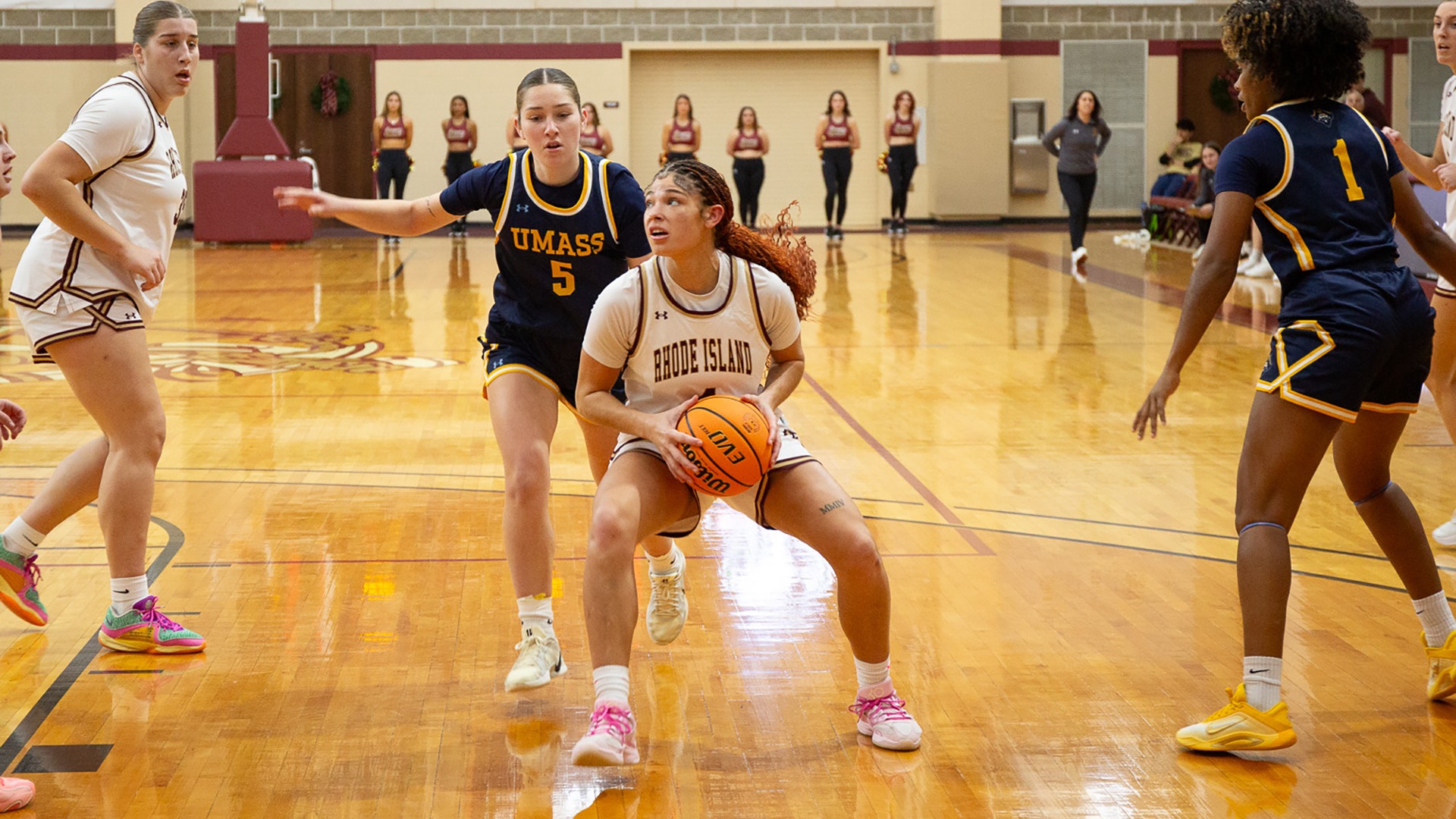 Meagan Schuermann in action during the 2025-26 season