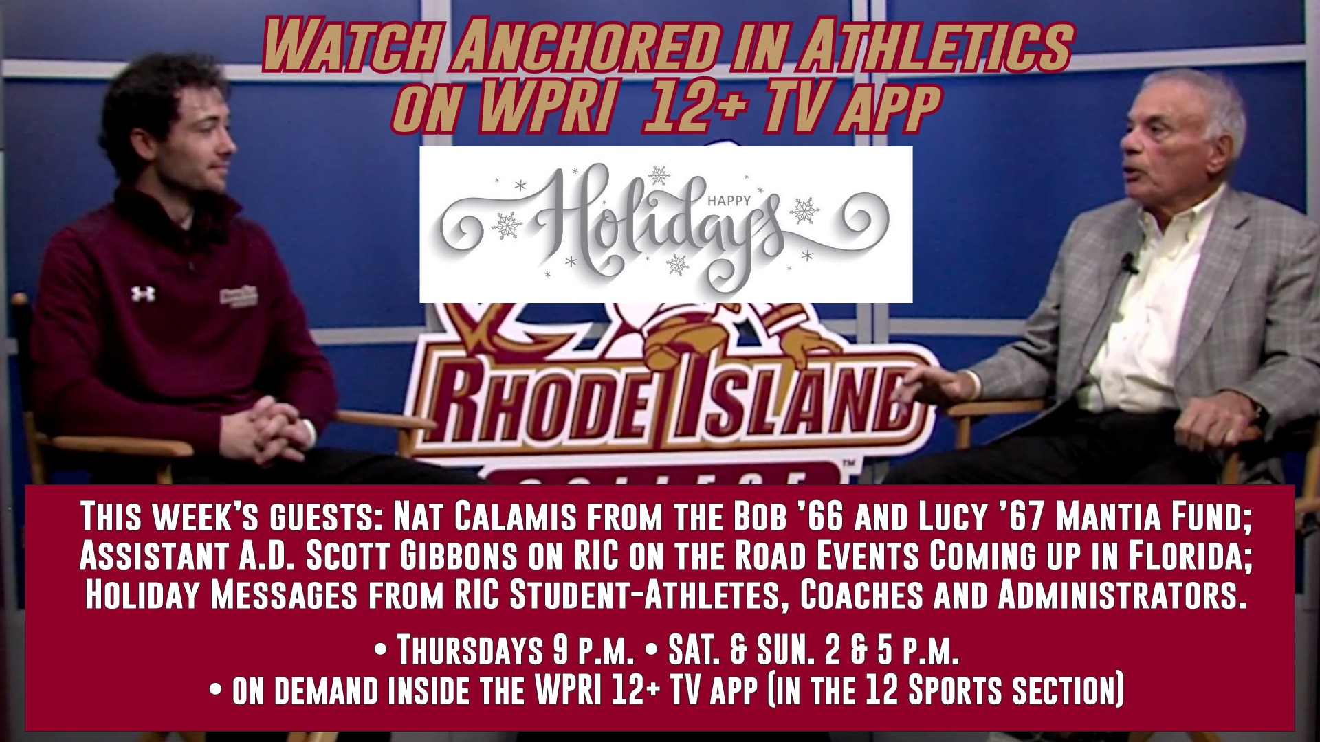 Anchored in Athletics S4E16 promo graphic