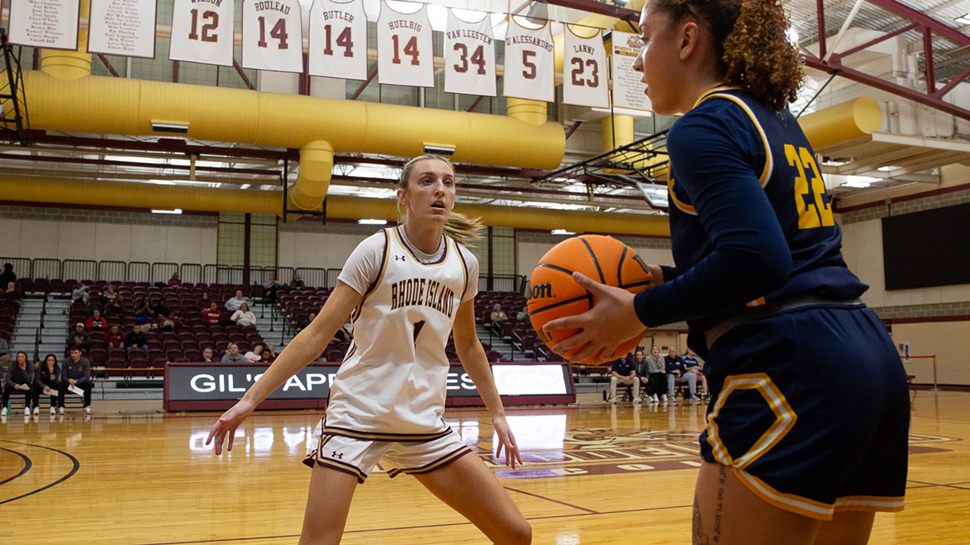 Abby Wager in action during the 2025-26 Season
