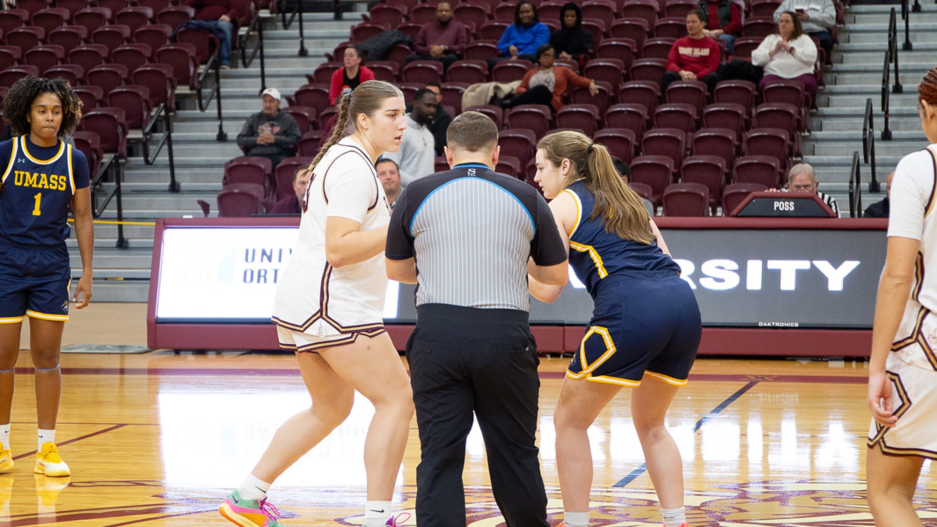 Eva Monahan in action during the 2025-26 season