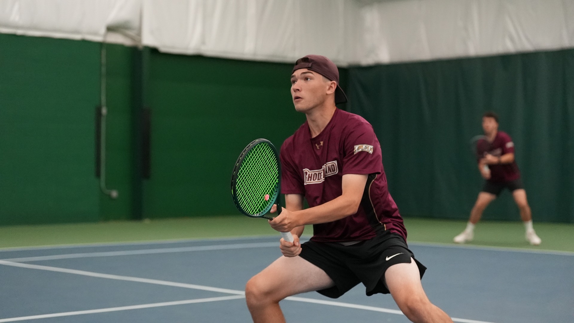 Travis Chartier in action during the 2025 NCAA Championship