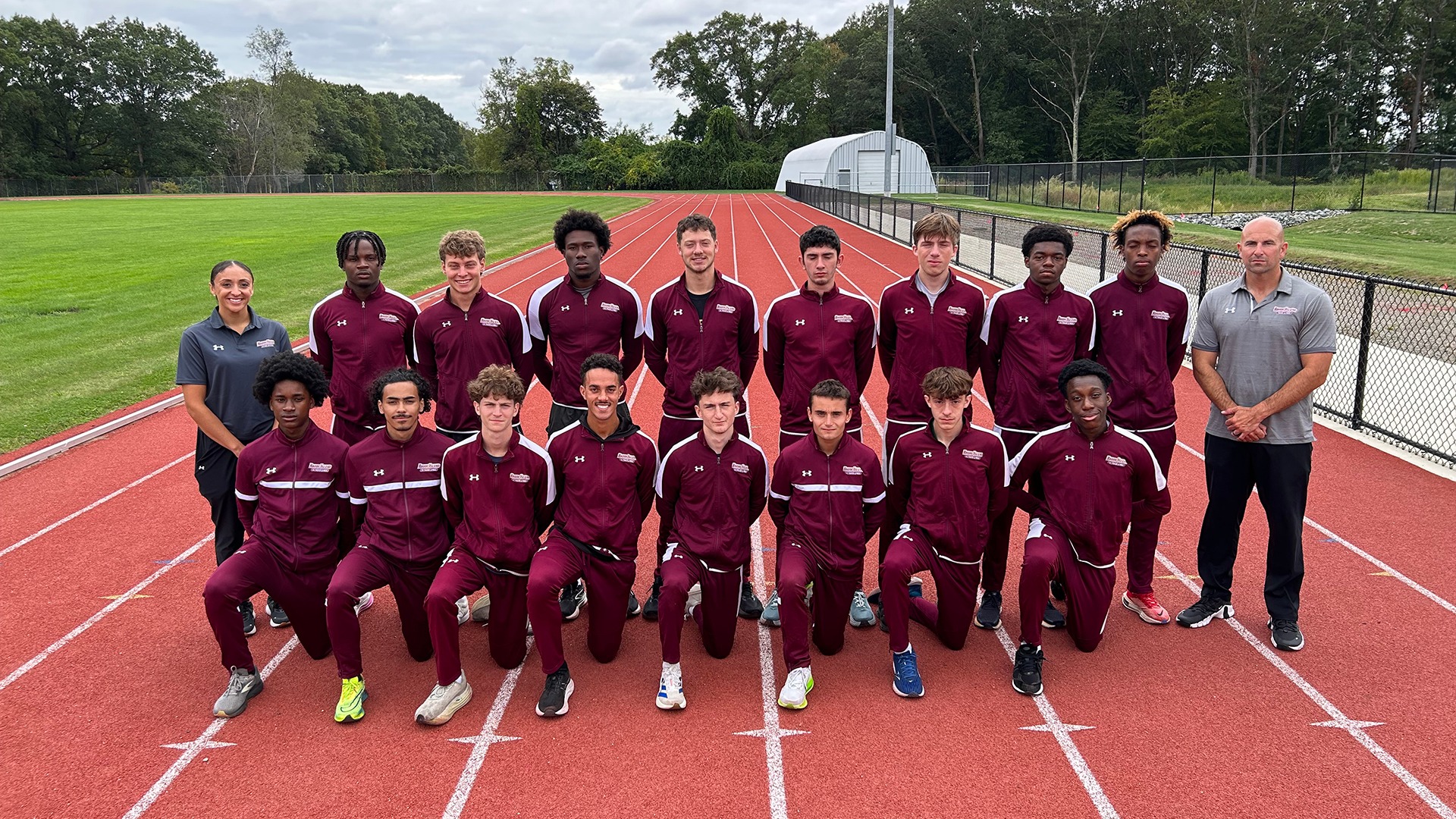 2025 Rhode Island College Men's Cross Country Team Photo