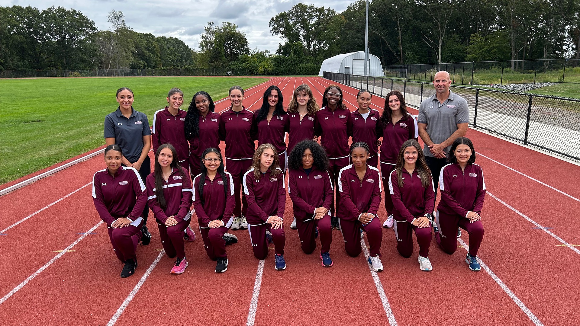 2025 Rhode Island College Women's Cross Country Team Photo