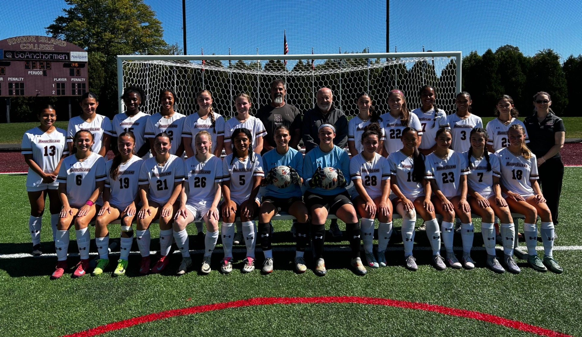 2025 Rhode Island College Women's Soccer Team Photo