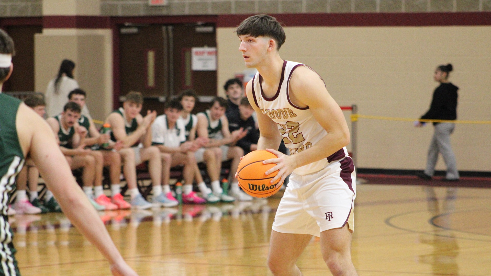 Loudon Chupas in action during the 2025-26 season