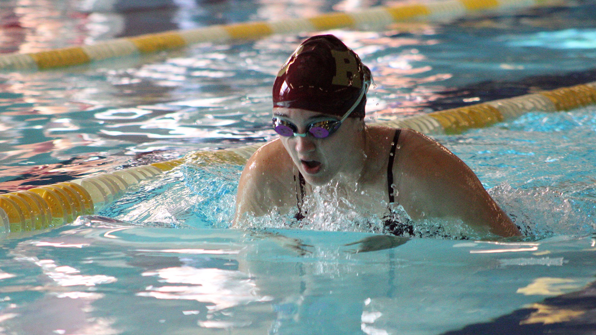 Kate Clayman in action during the 2025-26 season