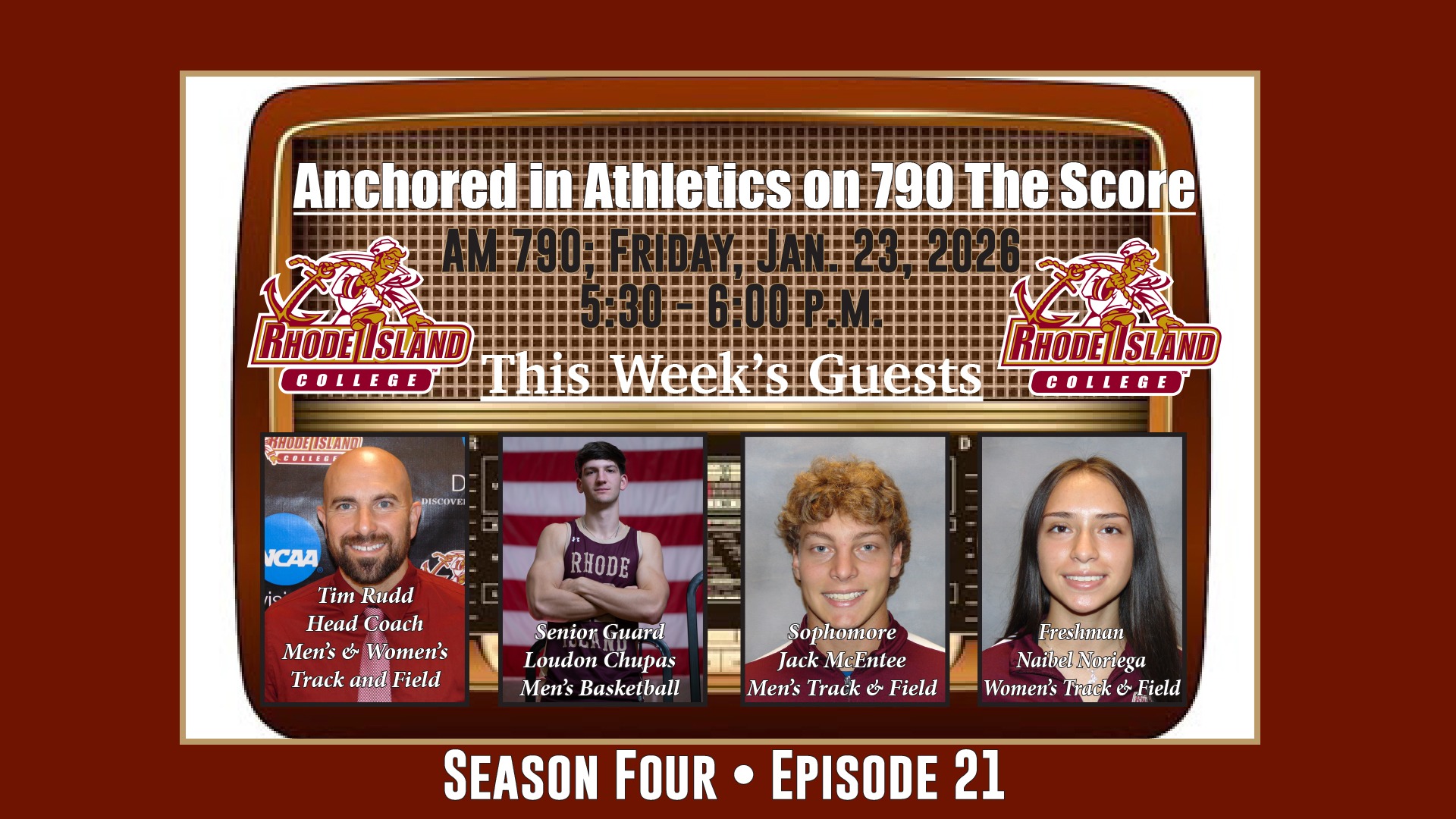 Anchored in Athletics S4E21 790 The Score Promo Graphic