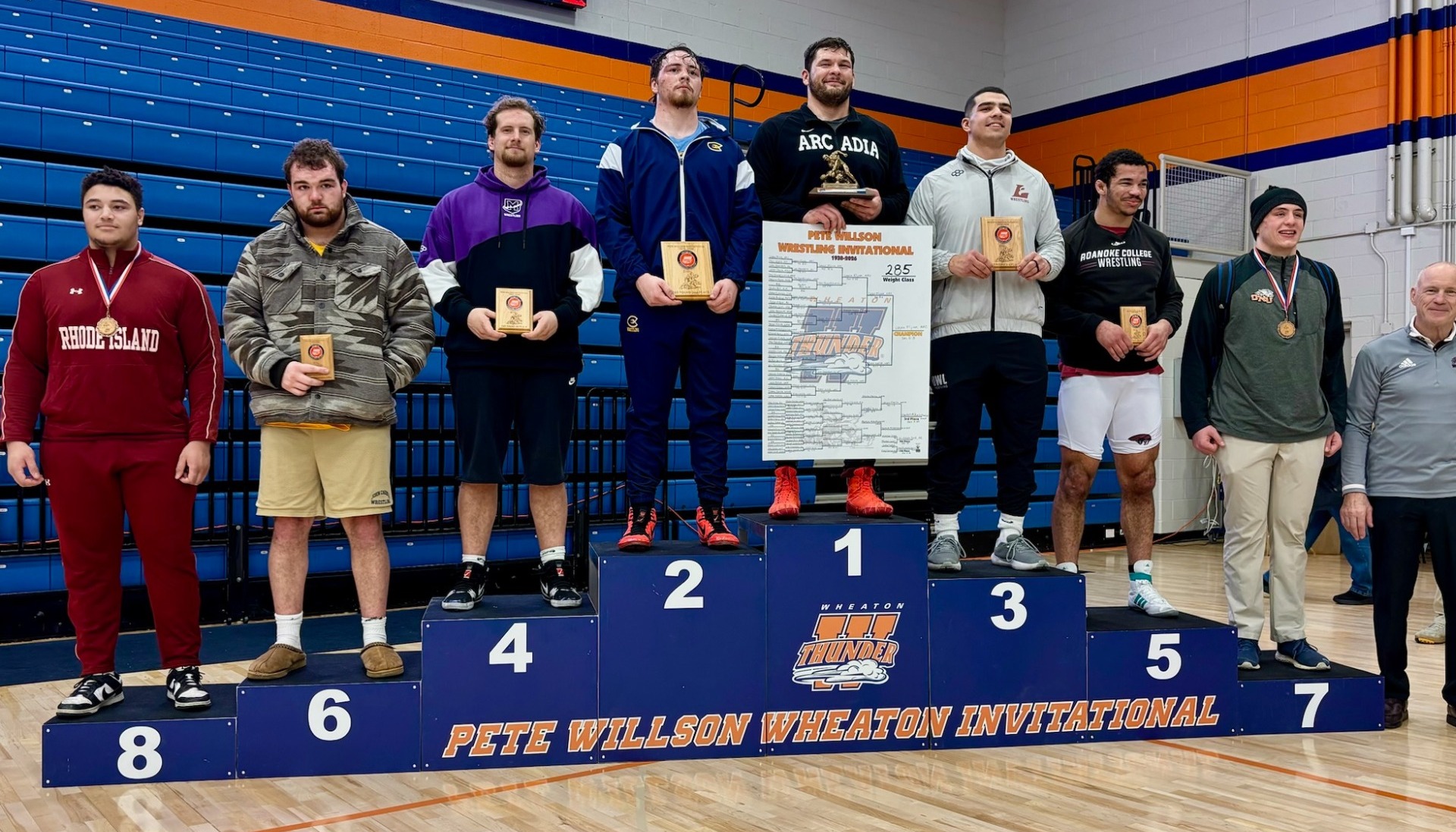 Jaden Tesher 2026 Pete Willson Invitational Podium