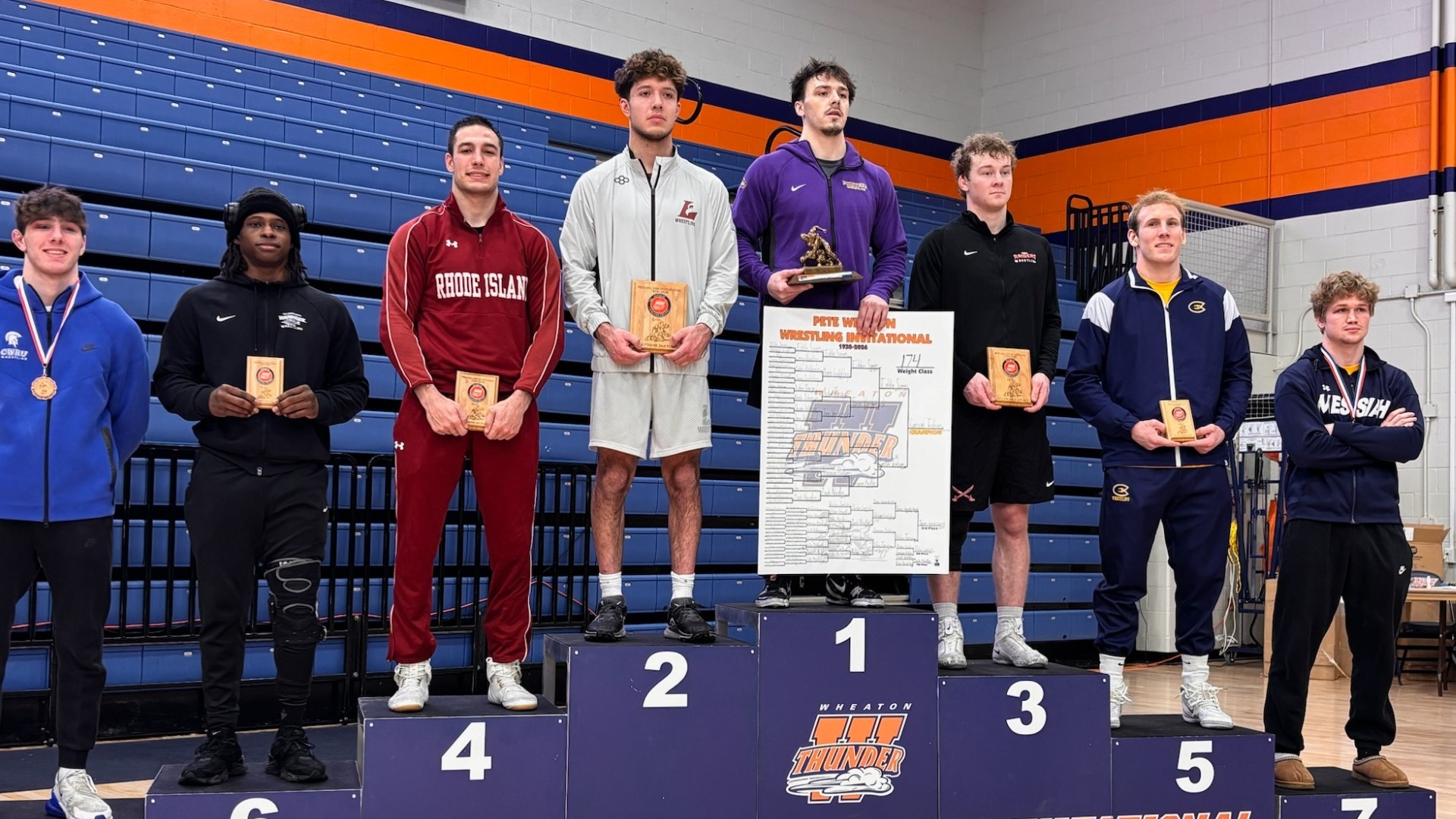 Aidan Faria 2026 Pete Willson Invitational Podium Photo